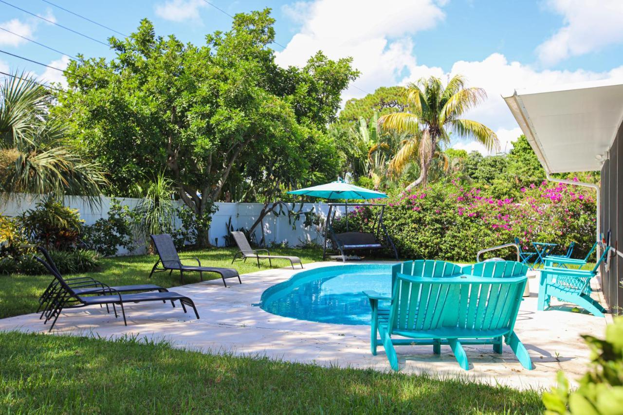 Beautiful Home With Pool And Outdoor Space ウェストパームビーチ エクステリア 写真